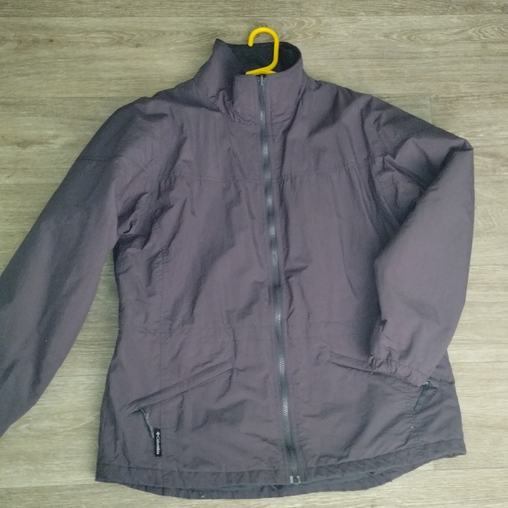 Columbia Fleece Lined Jacket gray size L